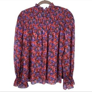 Rebecca Taylor Floral Blouse